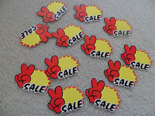 96 Pcs Retail Store Sale Price Tags Signs Card 36 X 25 Supplies