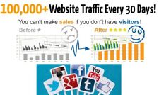 Website Traffic 100000 Targeted Webpage Traffic From Social Media Traffic