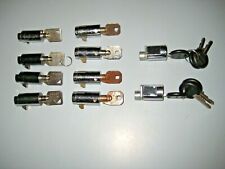 Lot Of 10 Vending Machine Cylinder Tubular Locks Amp Keys