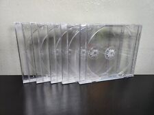 New Listingsony Playstation 1 Ps1 Psone Dreamcast Replacement Clear Cd Disc Jewel Cases 5
