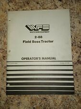 White 2 88 Field Boss Operator Manual 432 459