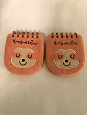 Rainbow Sherbet Fuzzy Sloth Peach Hang In There Lot Of 2 Note Pad Ages 4 Amp Up