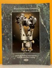 Brunson Instrument Company Optical Tooling Instruments Amp Accesssories Catalog