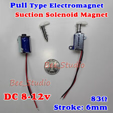 Dc 12v Push Pull Type Mini Solenoid Electromagnet Micro Suction Solenoid Magnet