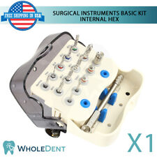 Surgical Basic Kit Dental Implant Abutment Universal Drill Tools Internal Hex