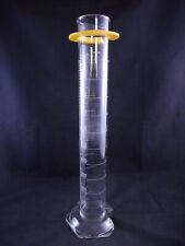 Pyrex Glass 1000ml Graduated Cylinder Single Scale Hex Base Bump Guard 3022 1l B