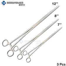 3 Rochester Pean Hemostat Forceps 7812 Straight Surgical Instruments