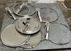 Used Mueller 55 Gallon Stainless Steel Drum Lids Clamps