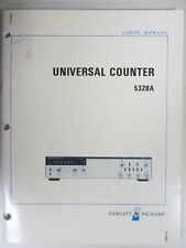 Hewlett Packard 5328a Universal Counter Users Manual 05328 90017
