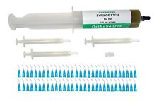 Dental Acid Etching Gel Syringe 37 Phosphoric Acid 60ml Syringe Tips Green