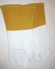Mig Tig Welding Goatskin Leather Gloves Soft Amp Flexible 14 Size Large