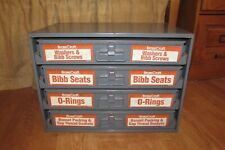 Brasscraft Metal Storage Parts 4 Drawer Cabinet Full Of Parts 3080