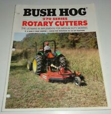 Bush Hog 270 Series 275 276 277 Rotary Mower Cutter Sales Brochure Literature