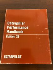 Cat Caterpillar Performance Handbook Edition 29 1998 D6r 140h 320b 950g