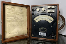 New Listingweston Single Phase Power Factor Meter Model 338 No 260 Antique 1941 Untested