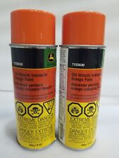 2 John Deere Old Hitachi Industrial Orange Spray Paint Ty25630 Excavator Dozer