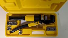 8 Ton Hydraulic Crimping Tool Battery Cable Lug Wire Crimper Terminal Amp 18 Dies