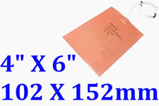 4 X 6 102 X 152mm 12v 3w Heating At 10 Degreec Ce Ul Jsrgo Silicone Heater Pad