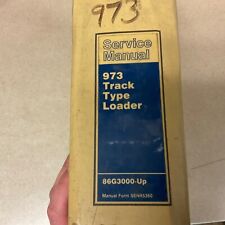 Cat Caterpillar 973 Track Loader Service Shop Repair Manual Guide Sn 86g3000 Up