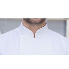 Whites Chefs Apparel Boston Unisex Short Sleeve Jacket Top Coat Collared Us