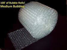 100 Feet Of Bubble Wrap 12 Wide 516 Medium Bubbles Perforated Every 12