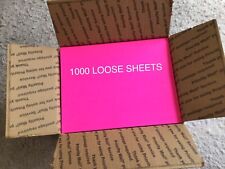 Astrobrights Colored Paper Fireball Fuchsia Letter 1000 Sheets Loose Excellent