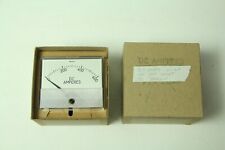 Vintage Weschler Dc Amperes Panel Meter 0 To 600 In Box