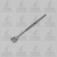 Wells Enucleation Spoon 18mm Wide 4mmx7mm Notch Surgical Ophthalmic Instruments