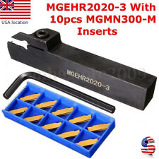 Ca Mgehr2020 3 Lathe Grooving Parting Cutter Tool Holdercnc Mgmn300 3mm Inserts