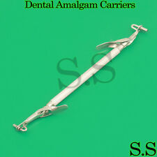 2 Pcs Dental Amalgam Carriers Surgical Medical Instruments