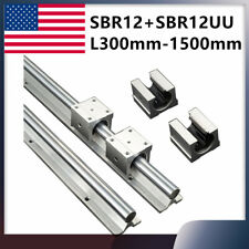 Linear Rail Sbr12 300 1500mm 2pcs Linear Guide 4pcs Sbr12uu Slide Block Bearing