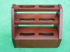 Small Wood Wooden Retail Counter Shelving Display Rack Stand