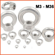Stainless Steel Lifting Eye Nut Female Nuts M3 M4 M5 M6 M8 M10 M12 M14 M16 M36