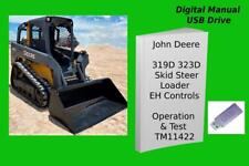 John Deere 319d 323d Skid Steer Loader Eh Controls Operation Test Manual Tm11422