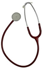 Vintage Littmann 3m Red Stethoscope Tested Made In The Usa