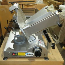 Univex 7510 Manual Feed Meat Slicer With 10 Round Knife 115 Volt New Unused