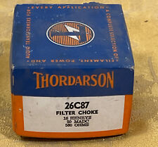 Thordarson 26c87 Filter Choke 16 Henrys 50madc 580 Ohms