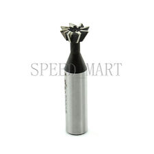20mm X 60 Degree 10 Flutes High Speed Steel Dovetail Cutter End Mill Bit Router