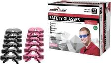 Keystone Color Lens Black Temple Safety Glasses Pack Of 12