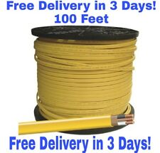 122 Withground Romex Indoor Electrical Wire 100 Feet Yellow Pink Read Descript