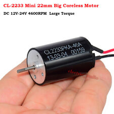 2233 Mini 22mm Big Coreless Motor Dc12v 24v 4600rpm Large Torque Strong Magnetic