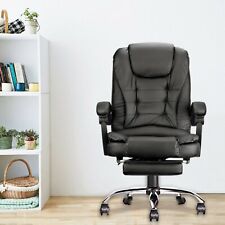 High Back Leather Office Chair Executive Office Desk Task Computer Chairs Seat