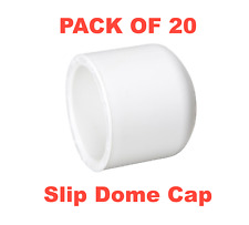 Slip Dome Cap 34 Pvc Schedule 40 Pressure Fitting Made In The Usa 20 Pack