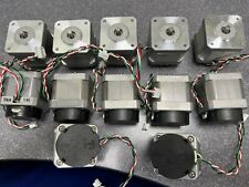 Stepper Motor Lot With Encoder Attached And Coupler Lot Of 12