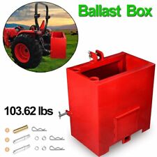 Ballast Box For 3 Point Category 1 Tractor Loader Duty Steel Ballast Box Lift