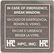 Hpc Emergency Key Box Replacement Glass