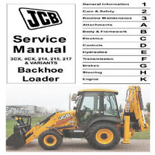 Jcb Loader 3cx 4cx Amp Dieselmax Engine Bulletins Manuals 3in1 Repair Pdf Cd