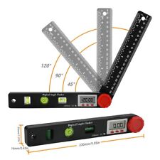 4 In 1 Digital Angle Finder Protractor Ruler Digital Goniometer With Leveler