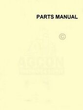 Allis Chalmers Ts 260 Motor Scraper Parts List Manual