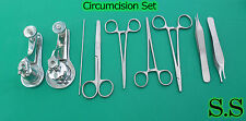 Circumcision Set Cw 2 Gomco Style Clamp 28cm35cm Ss Amp 6 Ss Inst Ds 848